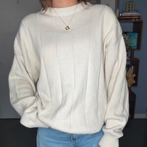 Cream Knit Sweater